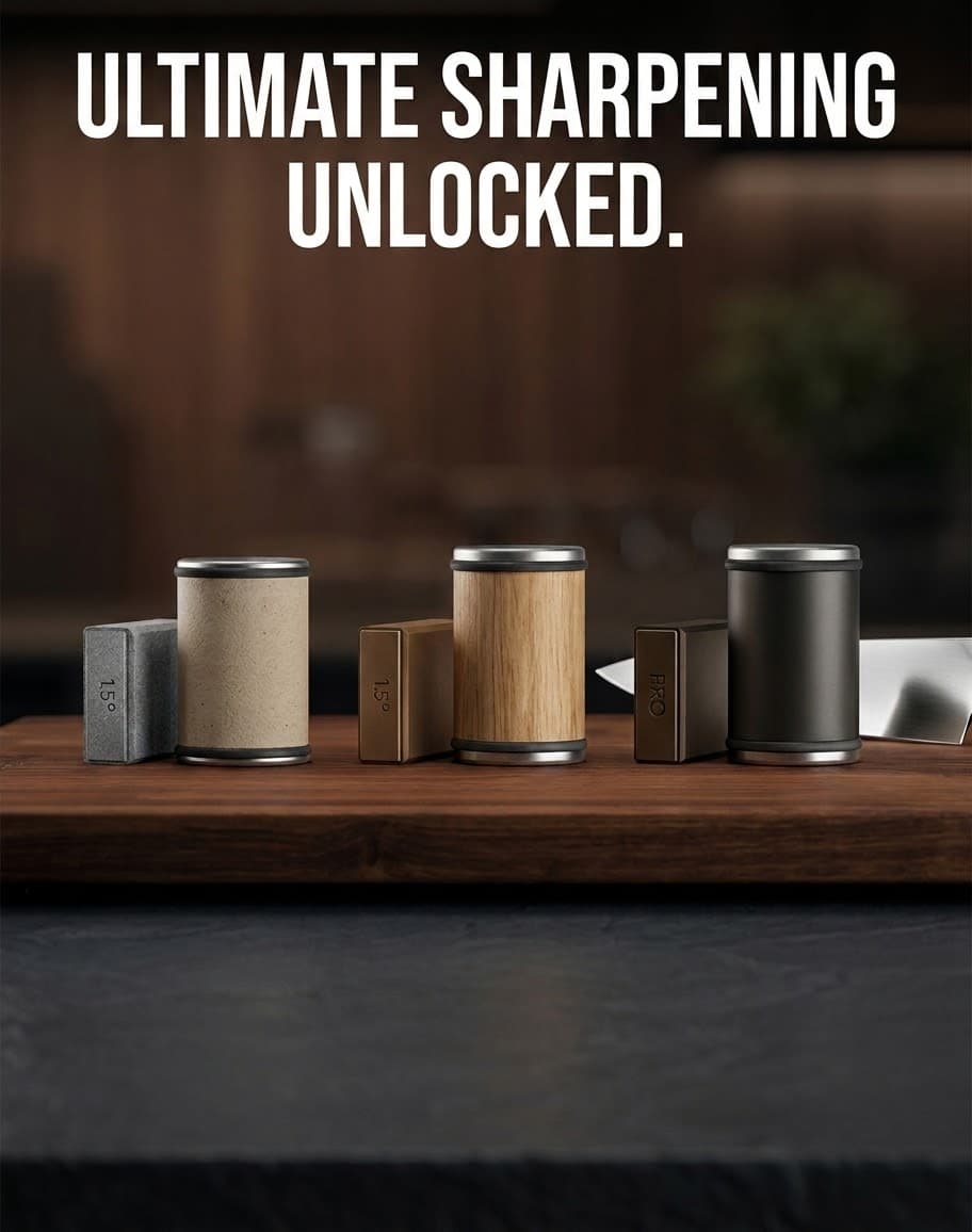 Molinalia Rolling Knife Sharpener — dark luxury hero